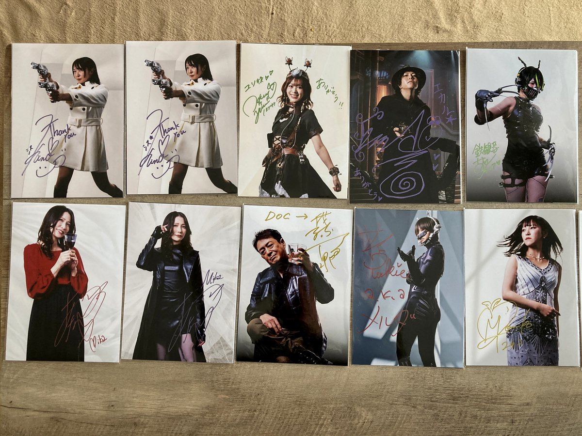 アメイジング映画部 三門プロダクション物販① ◎サイン入りブロマイド