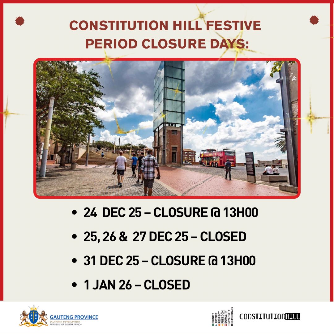 VisitConHill's tweet photo. ***Important Notice***

ConHill is gearing up for the festive season and we want to prepare you for our festive period schedule. Remember to attend on the 16th of December to enjoy our Free for All tours which you can book here: https://t.co/NBYYxZK4rR
#VisitConHill #SiteClosure https://t.co/phMKgacuiq