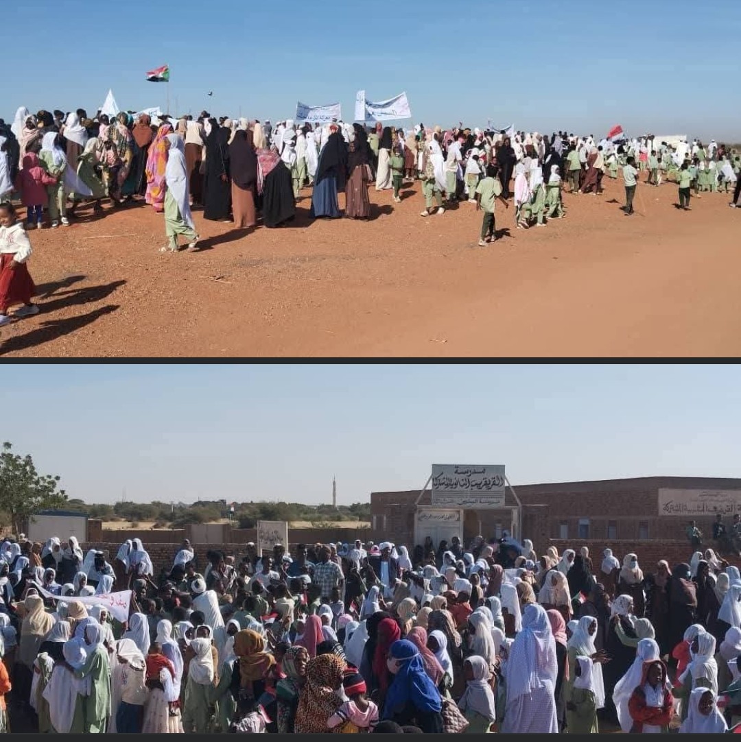 almaleekaah's tweet photo. بدأت الحشود تتوافد لدعم جيش السودان 🇸🇩 https://t.co/myFxpOFRSB