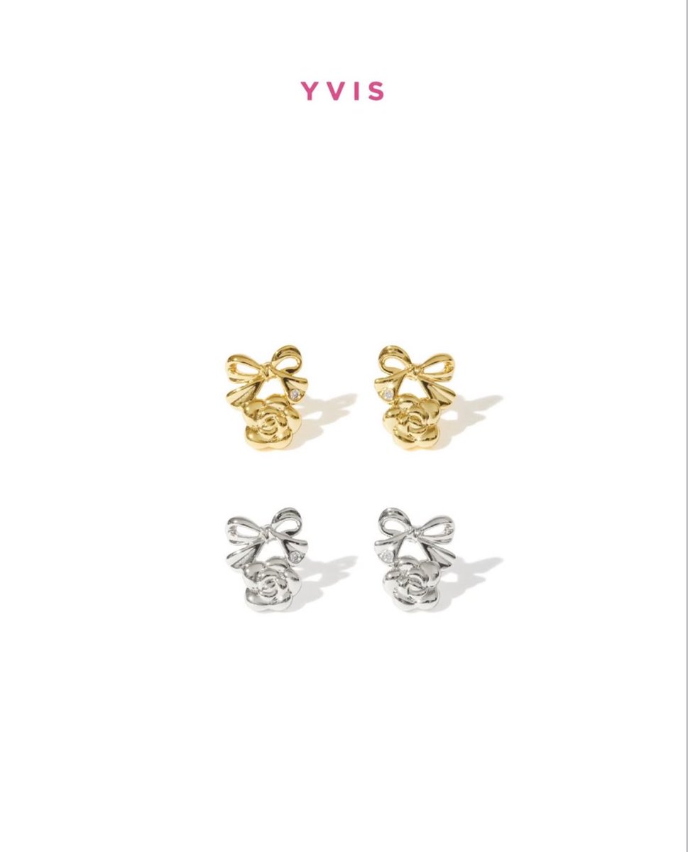 petitepurr's tweet photo. ส่งต่อ (NEW) ￼YVIS Rosetta Stud Brass Earring 🎀💐
(สีSilver) 390.- รวมส่งค่ะ
 
#YVIS #yvisxproudolives #YVISxProudOWedding #yvisส่งต่อ https://t.co/c4CW9ON8FZ