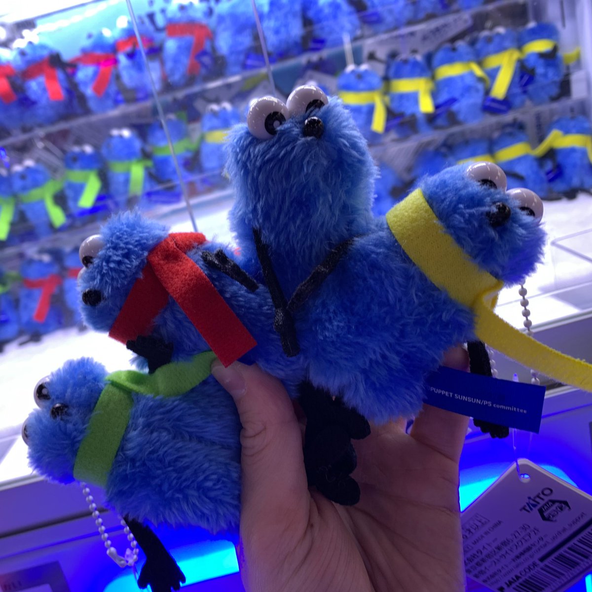 🆕景品入荷情報⛄ 🧣パペットスンスン ぬいぐるみマスコット スンスン