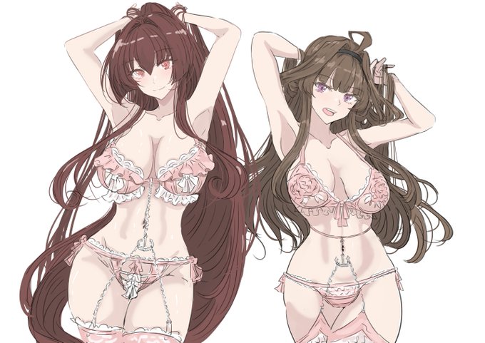 髪の毛の表現はちょっとくどい位が好き 