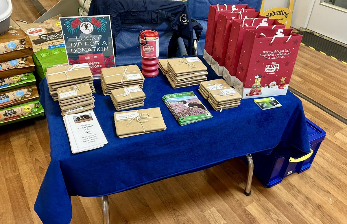 BCTGB's tweet photo. Our second day at Pets at Home, Uttoxeter in support of the petsathomeuk Pets UK #petsfoundation Santa Paws Appeal. The appeal is doing really well in support of our work and rescues across the UK @PetsatHome https://t.co/M12mx6yTts