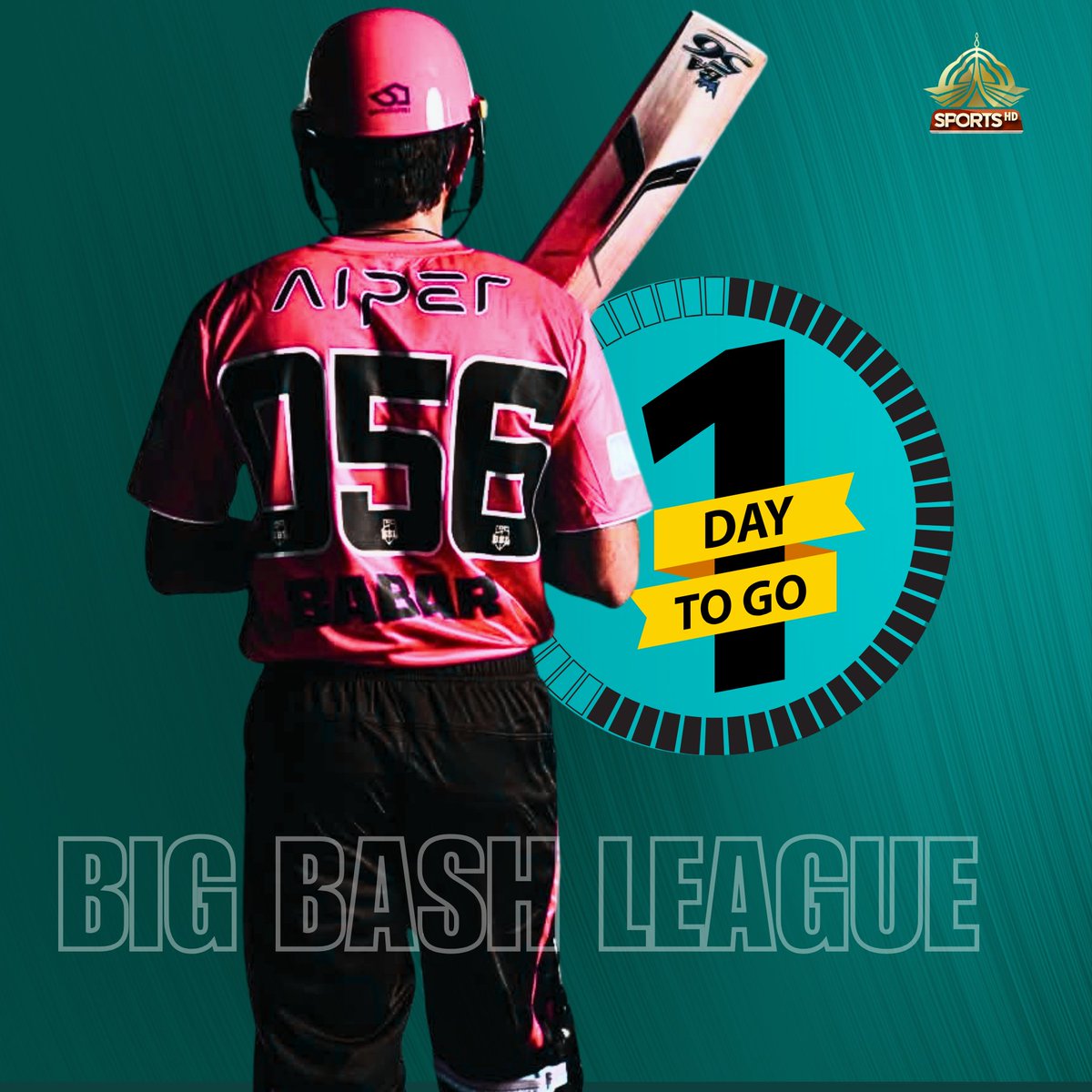 ⏳ 1 Day to Go

🔥 Big Bash League excitement is almost here. 📺 Watch every moment live on PTV Sports

🏏 The countdown to cricket fireworks begins tomorrow

#BBL #BabarAzam