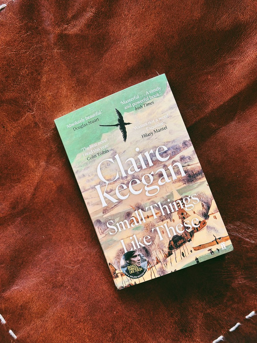 mbjorgum's tweet image. For the readers, let’s document what we’re reading this Christmas so others can pick inspiration! 📚

My first is from the book club:

Claire Keegan’s Small Things Like These.

Only 110 pages, but oof, she’s managed to capture a whole world in those pages. Ireland, 80s, Xmas.