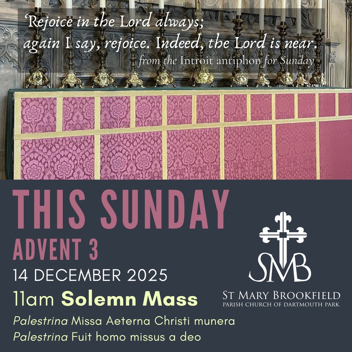 Sunday at St Mary’s