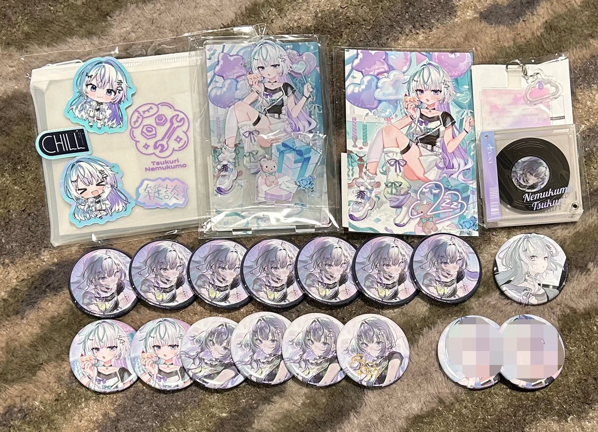 誕生日記念グッズ届きました。 全てがあまりにも可愛い…ビジュ良すぎ