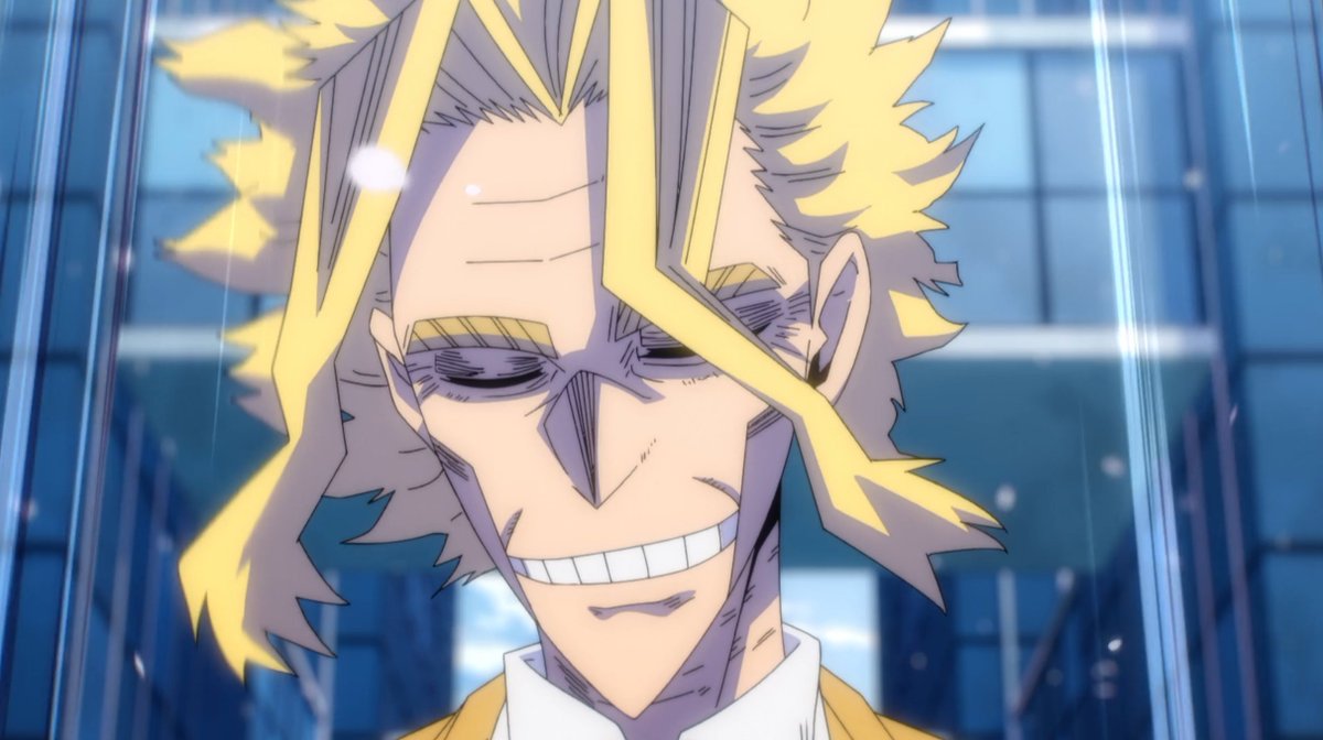 BrandiMorrow44's tweet image. One last time😭...MHA season 8 episode 11 - All Might appreciation post (a thread) #heroaca_a #AllMight