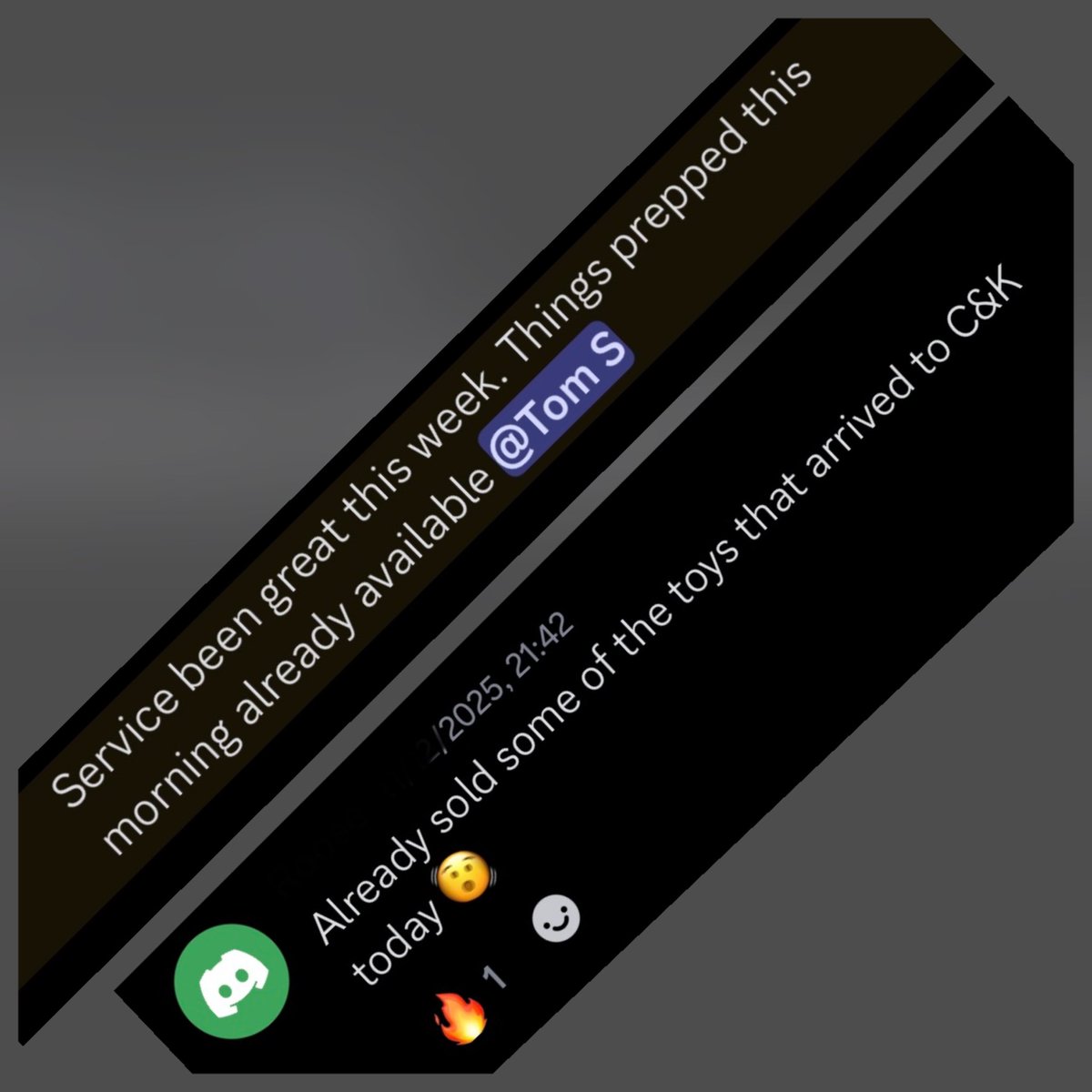 Same day turnarounds and those goods into Amazon the same day is delivering great things this December for our clients 💫