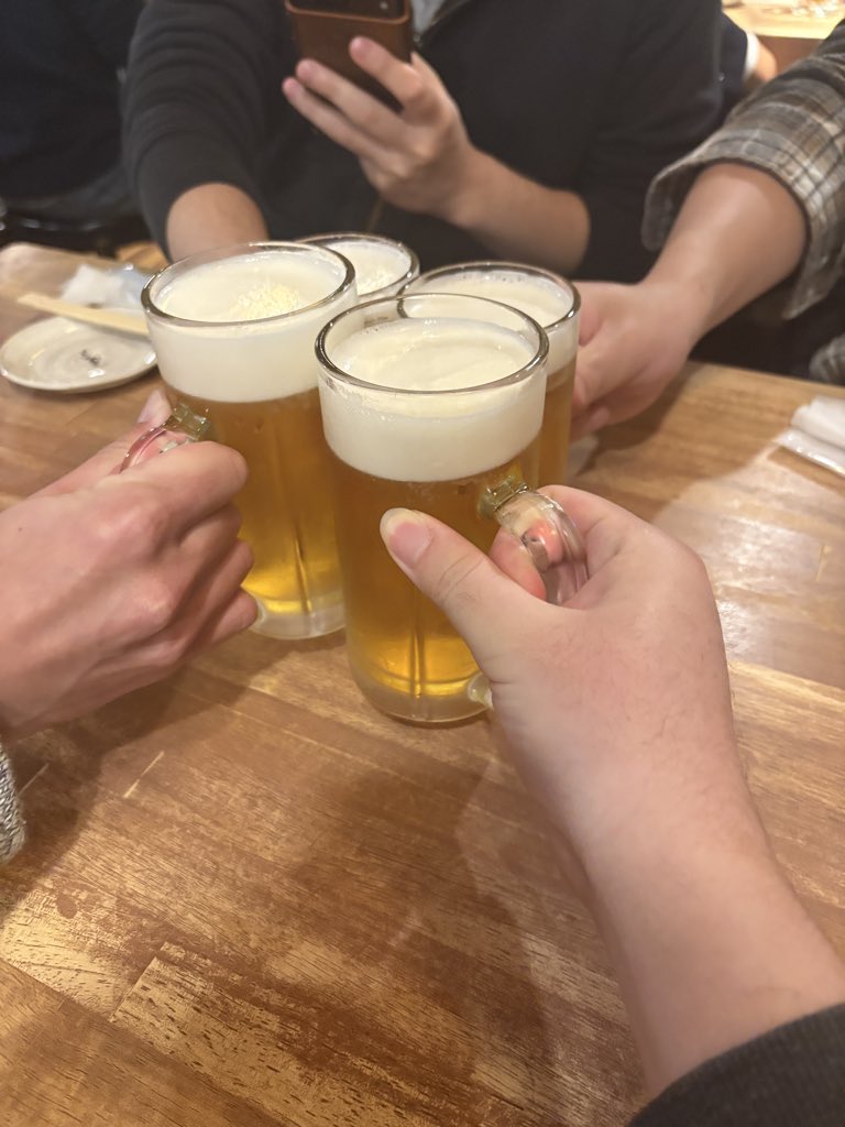 Kizuku_tech's tweet photo. 0次会乾杯🍻
 #GWC2025 https://t.co/okXV6FoAZy