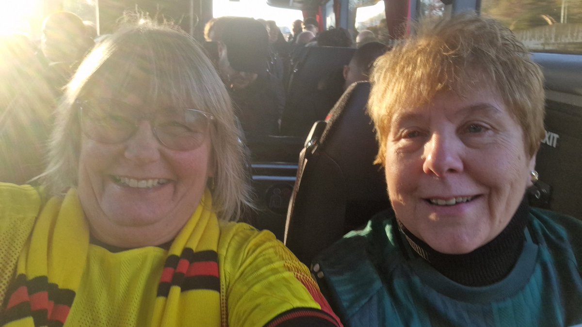 Bivels's tweet image. So Coaches 1 &amp;amp; 2 on our way to Wrexham, The Red Dragons.
New ground for many of us!
COYHs! 🐝🐝🐝🐝🐝🐝🐝
@LBliss8 @WatfordFCAcad  @WatfordFC @@