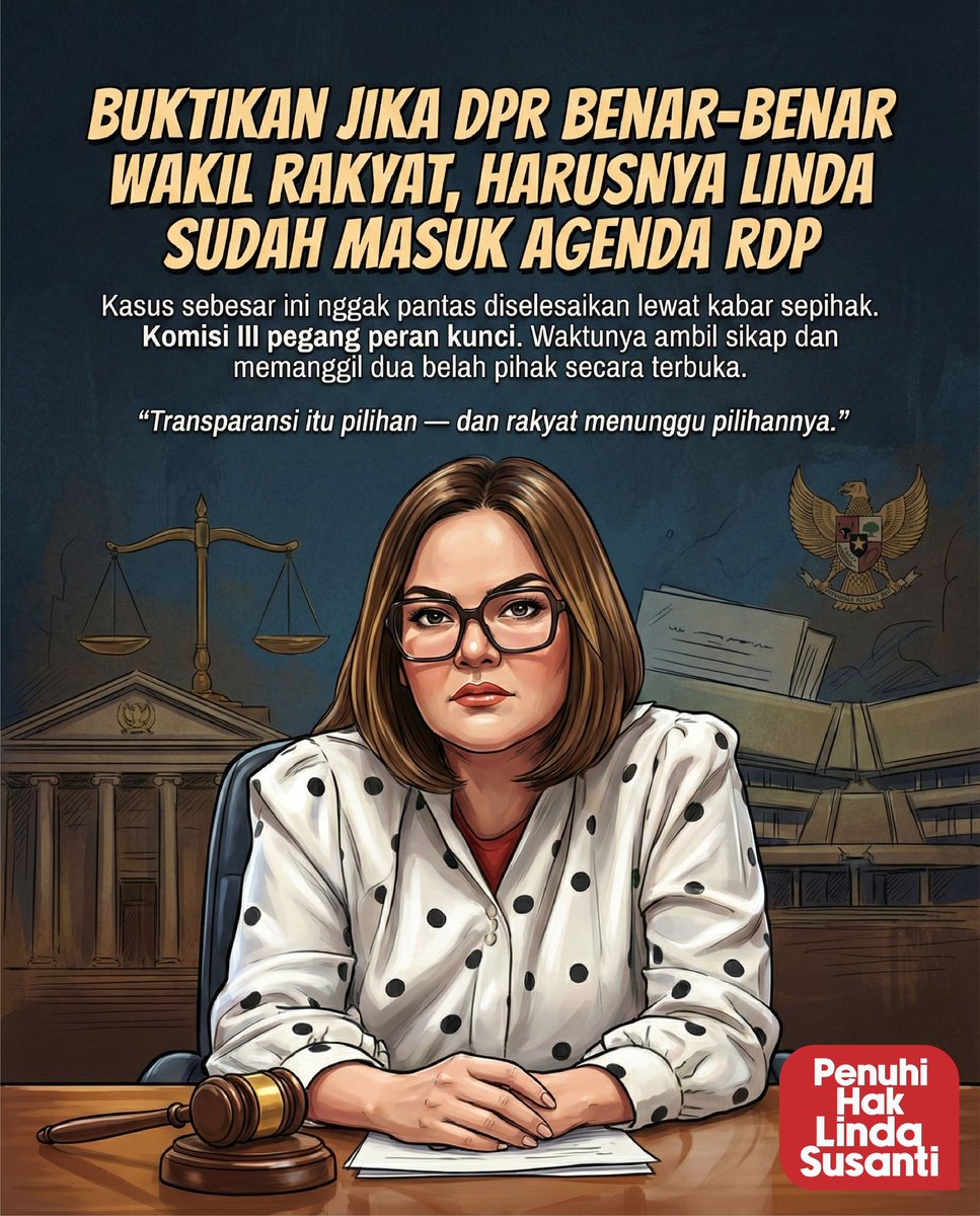 Saat Linda Susanti mencari keadilan publik justru melihat pimpinan lembaga antikorupsi menghindar Ketua KPK wajib bertanggung jawab #PublikBerhakTahu

7000 mah Sapu Dari Lazada Tiffany #เสาร์13นี้กดบัตรคอนเขมจิรา
