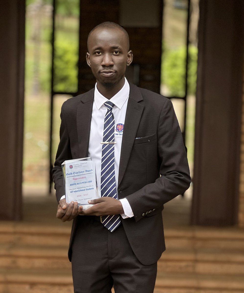 becujoseph's tweet photo. It has been a pleasure serving the students at @UcuKampala as Mp International under the 27th Guild Government (Chosen Government).
Today I was awarded the Orombi award for an outstanding service rendered to the students. I am humbled and pleased 

To God be the glory 🙏🏾 https://t.co/zKTVUZVDVr