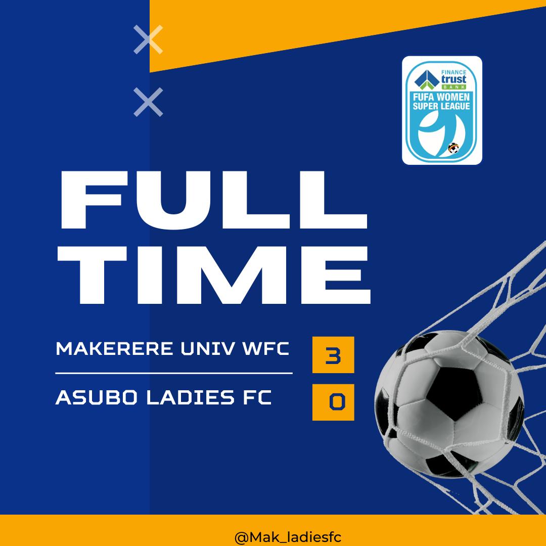 This is how we have closed the 1st round of the season , and the year 2025.

We are back to winning ways 🥳

<a href="/FUFAWSL/">Finance Trust Bank FUFA Women Super League</a> <a href="/MakerereNews/">Makerere University News</a>