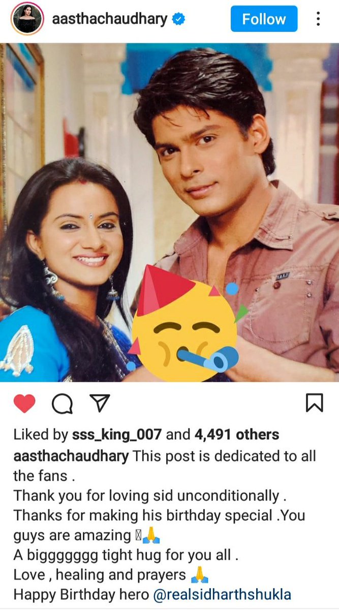 See You Again.
Miss you legend...
Aastha Chaudhary's IG story...

As usual our rainbowman's Rainbow cake🌈
Seeing his home after a long.

#HBDSidharthShukla 
HBD KING SIDHARTH
#SidharthShukla #SidHearts