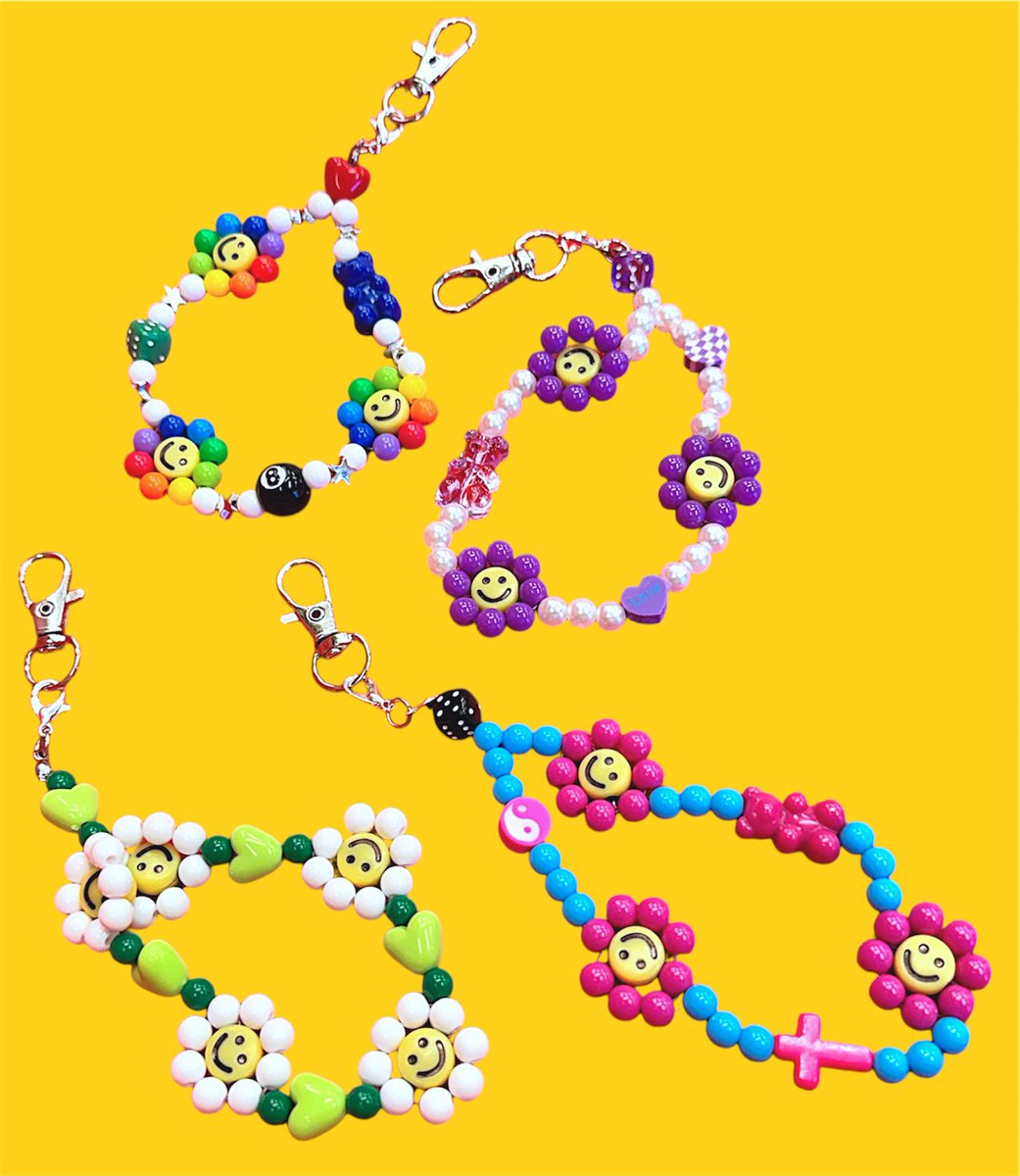 最近作ったもの🌈🌼 囲み文字やニコちゃんフラワーもグッと可愛くなる