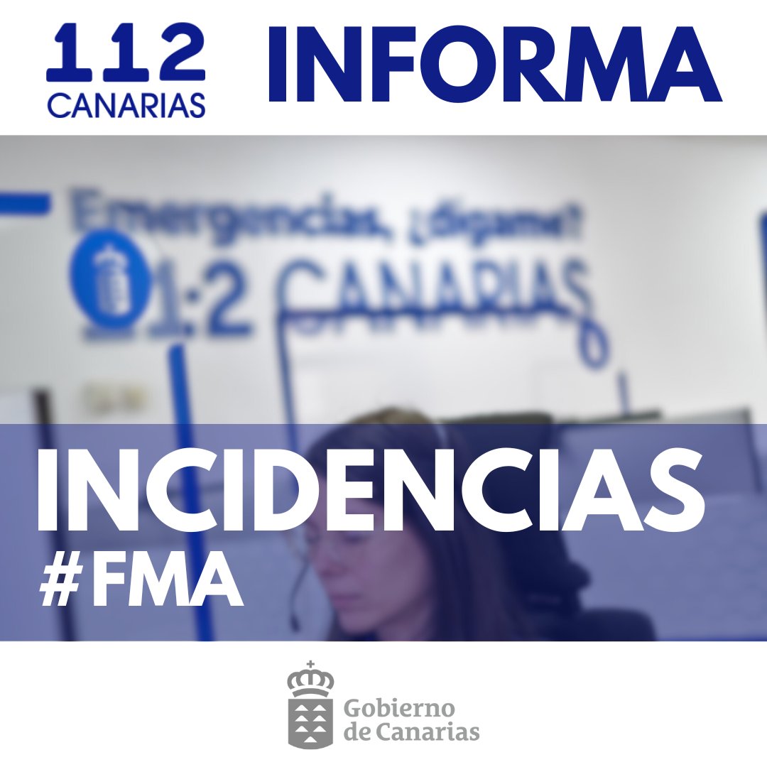 Desde las 00:00 horas hasta las 08:00 horas el <a href="/112canarias/">112 Canarias</a> ha registrado más de 200 incidentes por #FMACanariasBorrascaEmilia

➡️En su mayoría en la provincia de Las Palmas