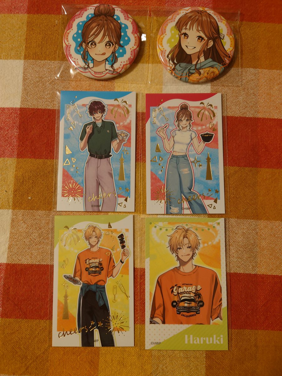 交換】HoneyWorks 東京サマーセッション同窓会 缶バッジ ビジュアル