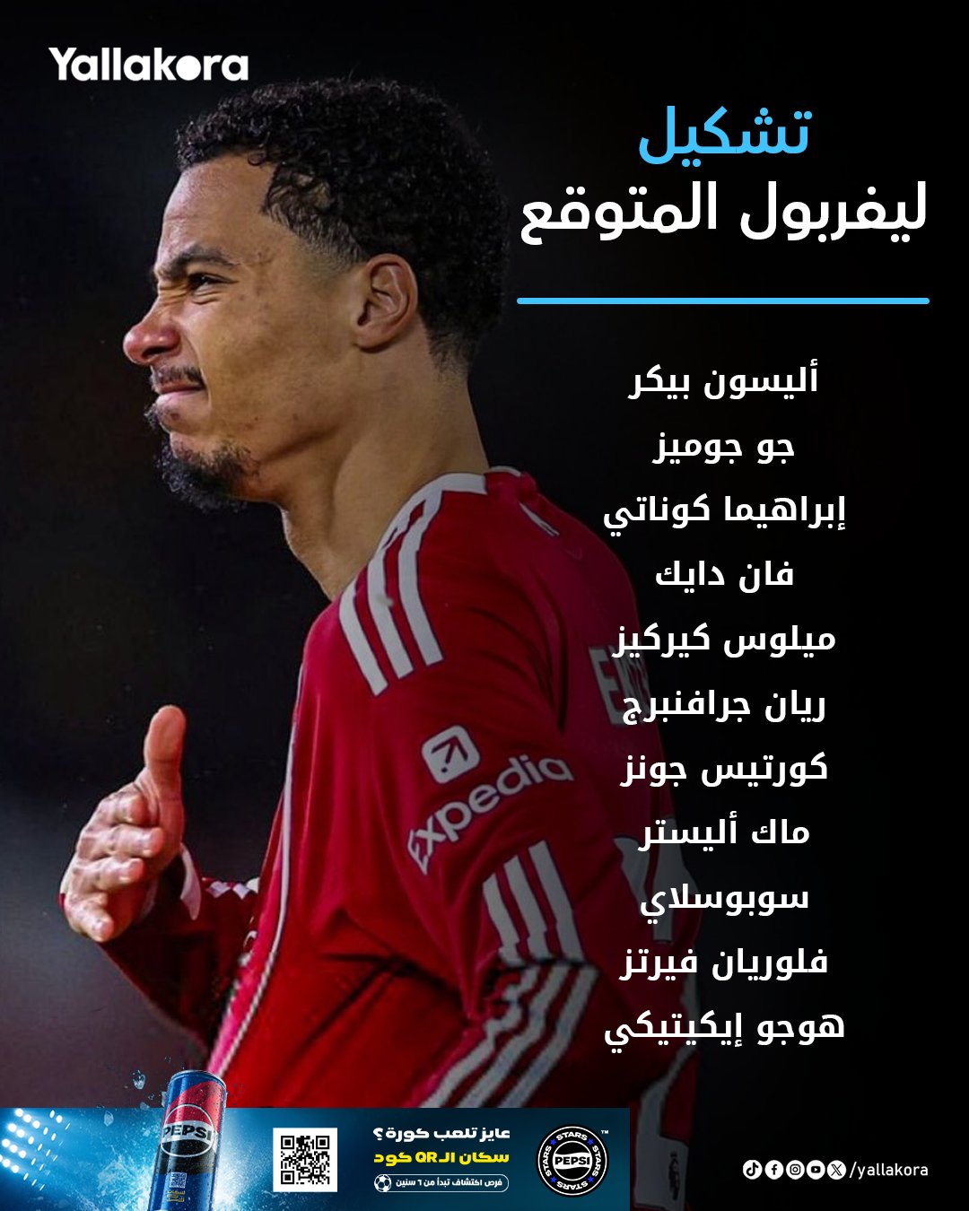 صلاح على دكة البدلاء .. تشكيل ليفربول المتوقع ضد برايتون في الدوري الإنجليزي #يلا_بريميرليج 