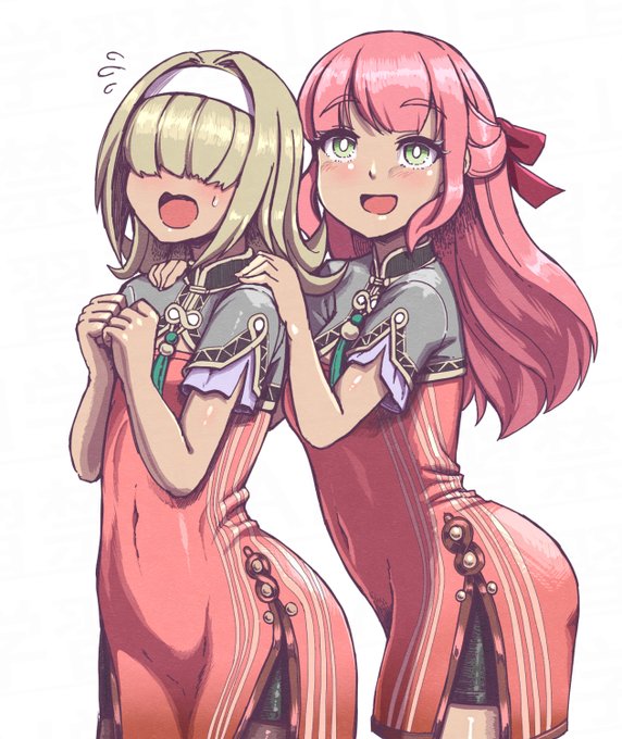 最近澄輝坪の飲茶仙の前で接客してるふたりの店員ちゃん。 ゼンゼロはモブのバリエーションもすごい。