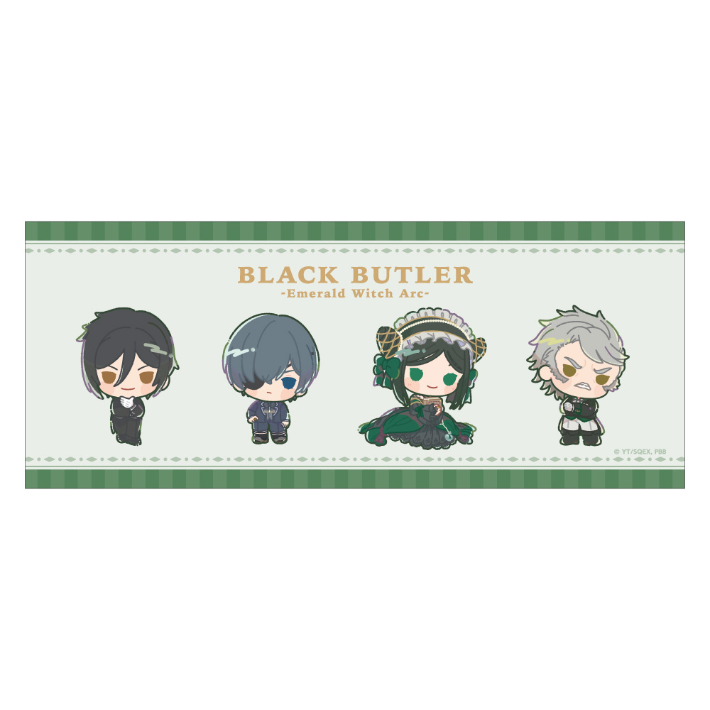 黒執事 -緑の魔女編-_フェイスタオル コレイズにて予約受付開始