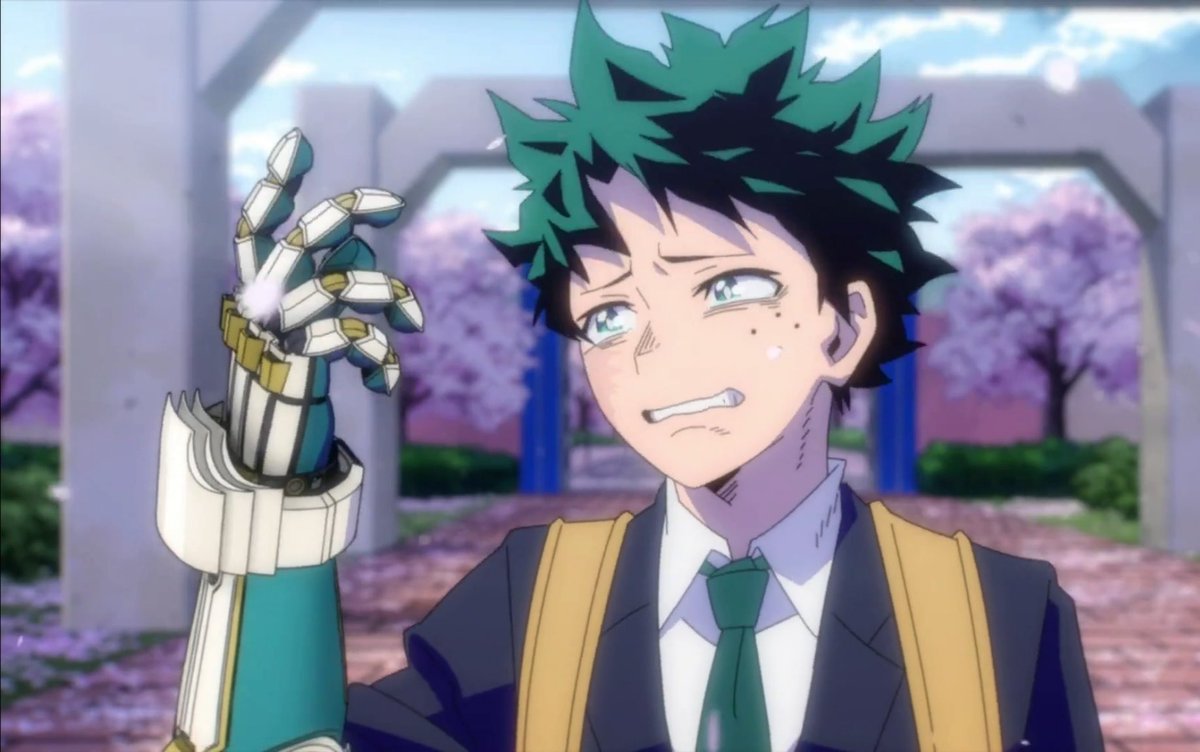 The sheer relief he must have felt knowing Katsuki and class 1A didn’t forget him or leave him behind. My baby.