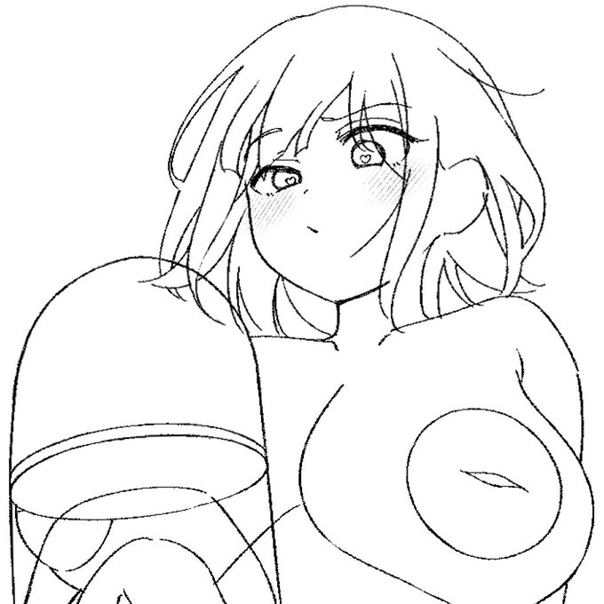 えちちな表情描けたのではないか...! 