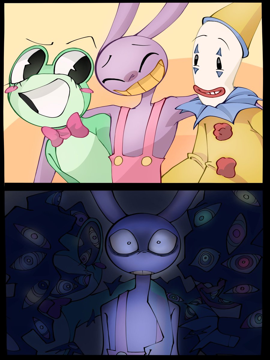 celerbirds's tweet image. 不知道Jax在那個時候有沒有想到他的朋友....

#TADC #theamazingdigitalcircus #jax