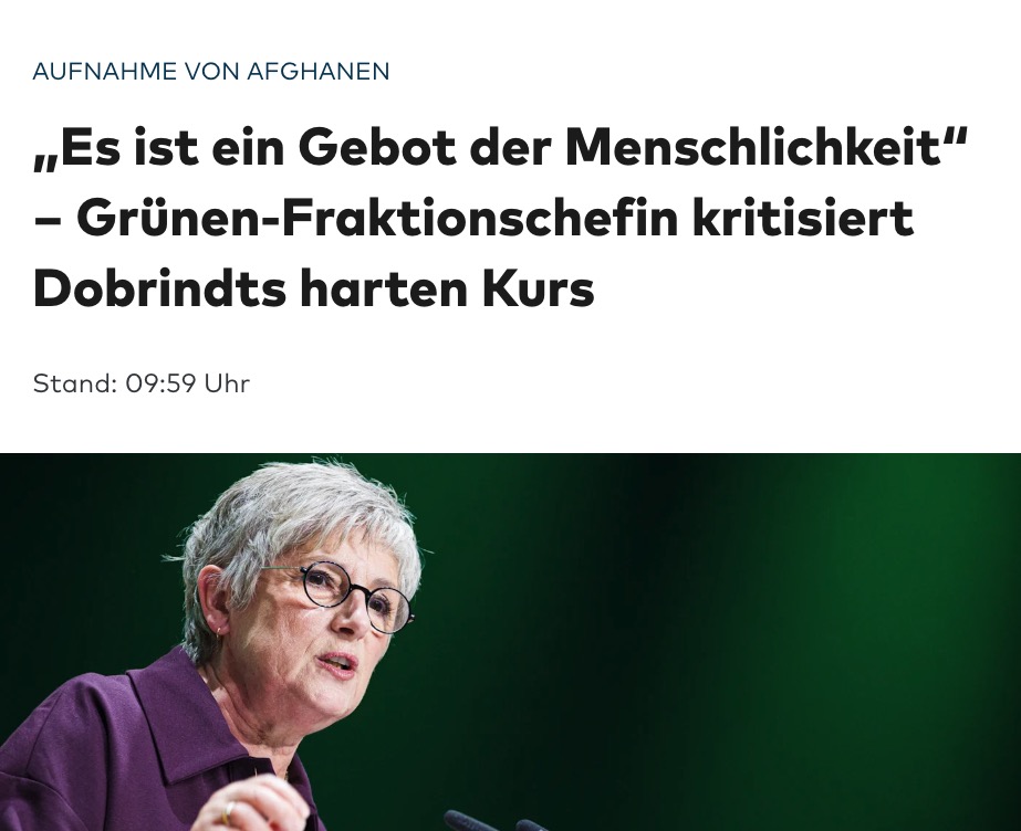 Grüne müssen aus den Parlamenten raus