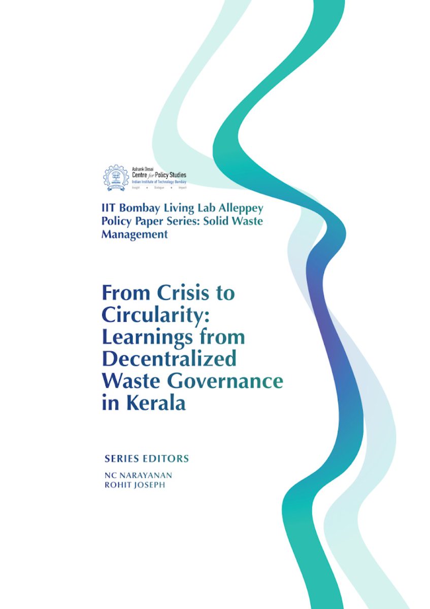 🚀Launch of the IIT Bombay Living Lab Alleppey Policy Paper Series on Solid Waste Management
