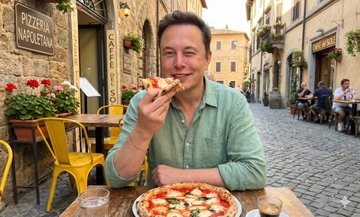 SEE YOURSELF ENJOYING PIZZA IN A SUNLIT ITALIAN STREET. 

Copy the prompt below and CREATE YOUR OWN 