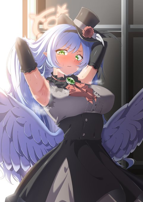 ライブ後のミネ団長(の腋をガン見する先生) 