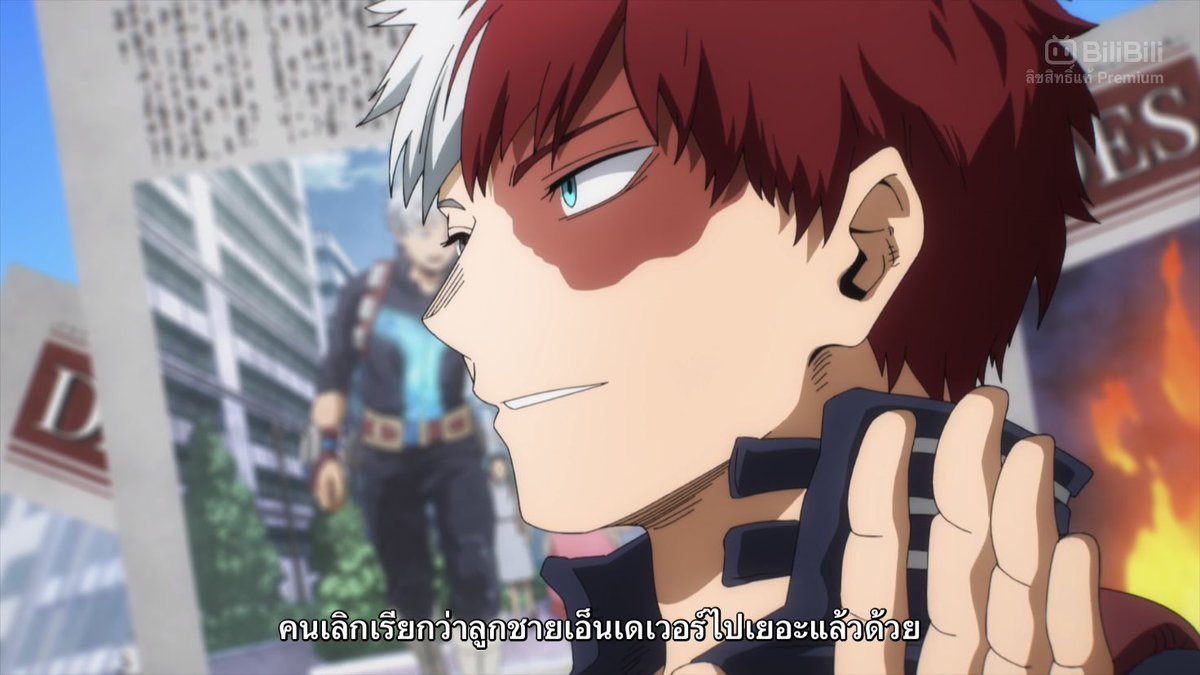 ชายโชในวัย 24 😭 โอ่ยย น้ามตาไหลพราก นึกถึงที่โชโตะเคยพูดไว้ว่าอยากเป็นฮีโร่ในแบบของตัวเอง ไม่ใช่ของพ่อ แกทำได้แล้วนะฮึกฟฟ 🤍🤍