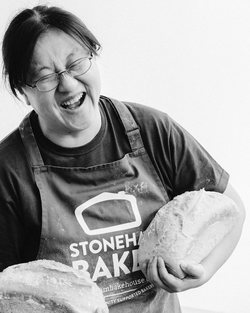 stonehambake's tweet image. Morning all. 
Our super team of #happybakers has finished the bake and the doors are open, so come along to our Bakehouse on Stoneham Road and get yourself some delicious #realbread