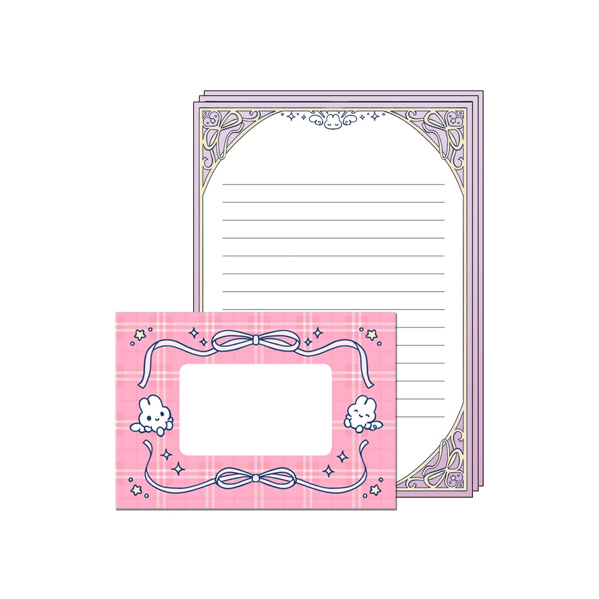 💖LOVE＆PEACE POPUP💖 商品紹介③ 🎀レターセット🎀 ¥580 天使のやさ