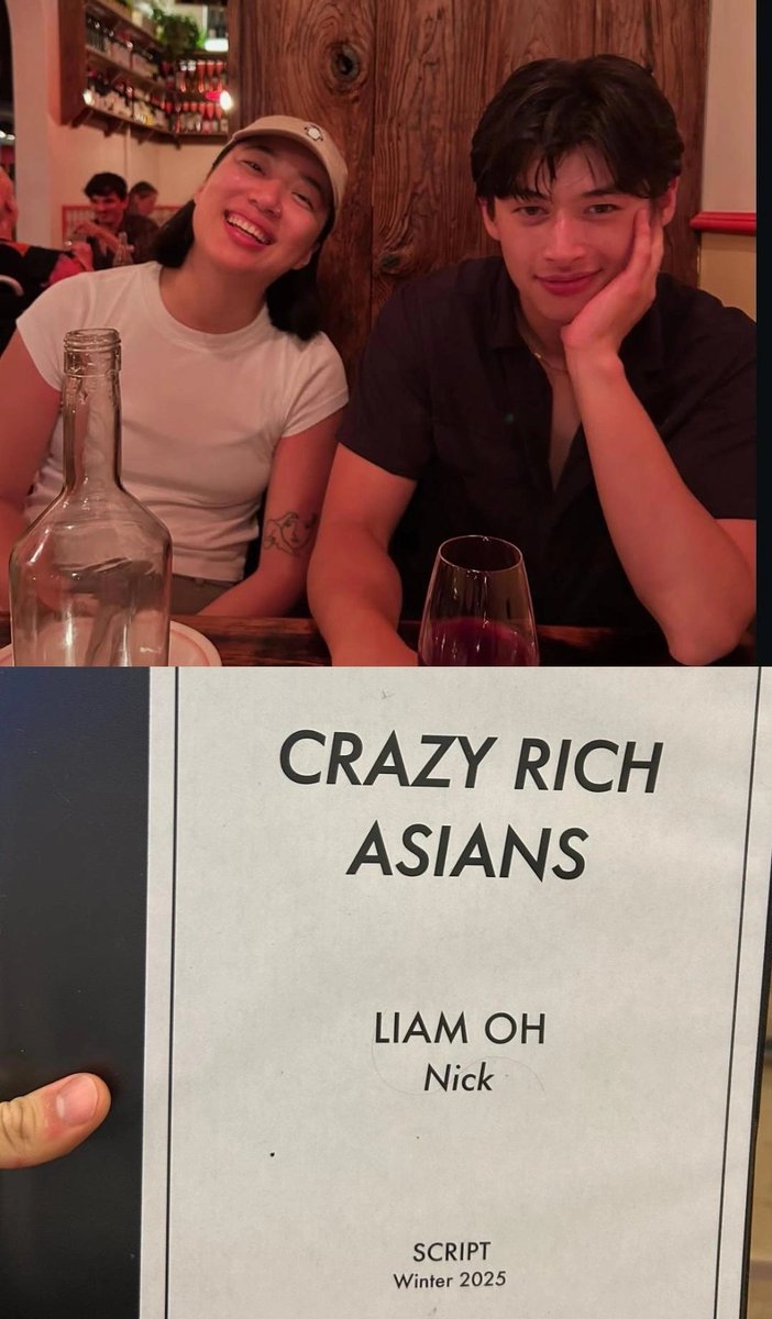 westenthu's tweet photo. wst Liam Oh as Nick Young from Crazy rich asians series everyone 😍 https://t.co/L4yfE5VGuX