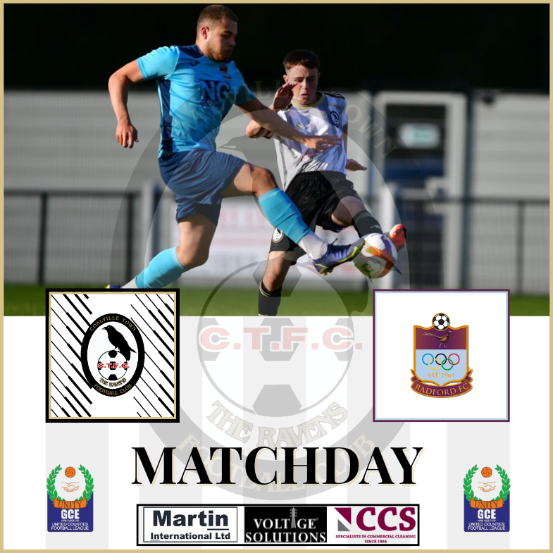 ⚪⚫ MATCHDAY ⚫⚪

After three postponements, the Ravens return this afternoon as <a href="/RadfordFC64/">Radford FC</a> visit the Volt in <a href="/utdcos/">UCL</a> Division One.

⏱️ 3:00pm KO
📍 The Volt
🎄 Arrive early for a Christmas treat

#UpTheRavens