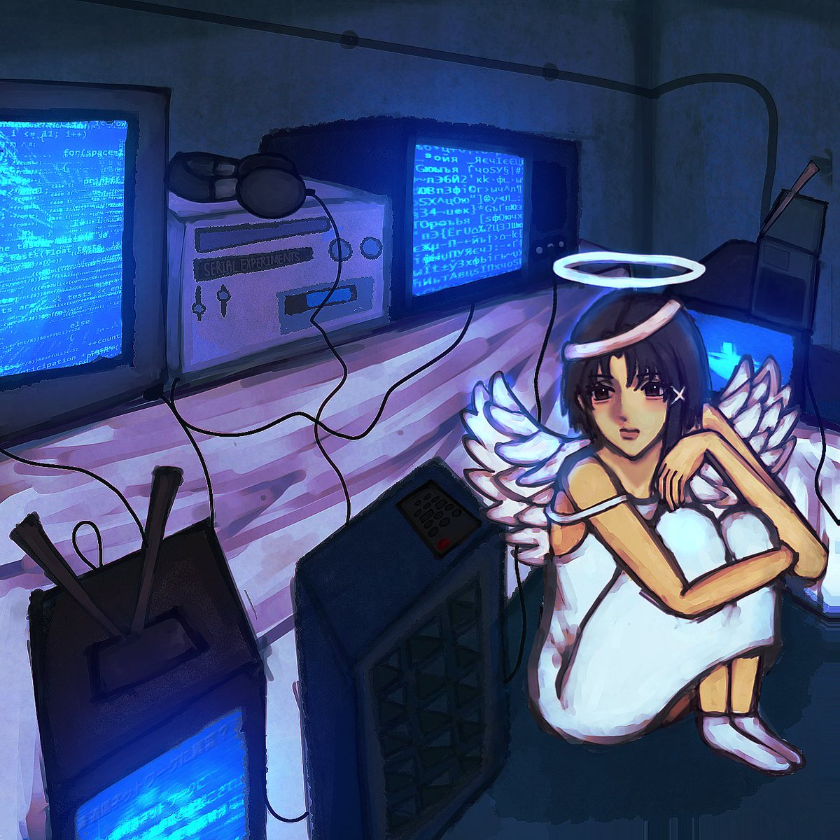 rascalxiao's tweet photo. present day, present time
.
.
.
.
#SerialExperimentsLain #artmoots #arttwt https://t.co/CYQnOKfwr6