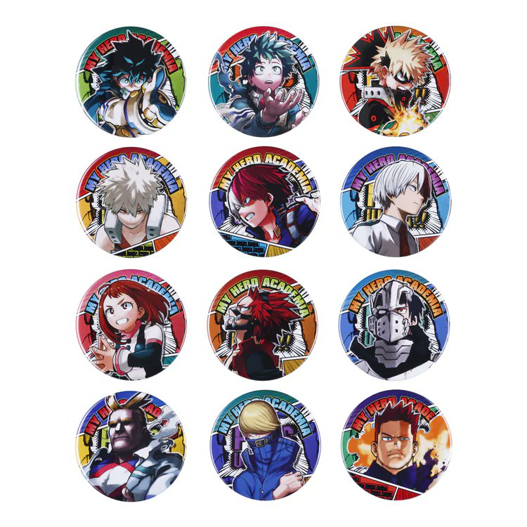 僕のヒーローアカデミア　ヒロアカ　コレクション缶バッジ第7弾 僕のヒーローアカデミア』コレクション缶バッジ 第7弾（全18種） JUMP