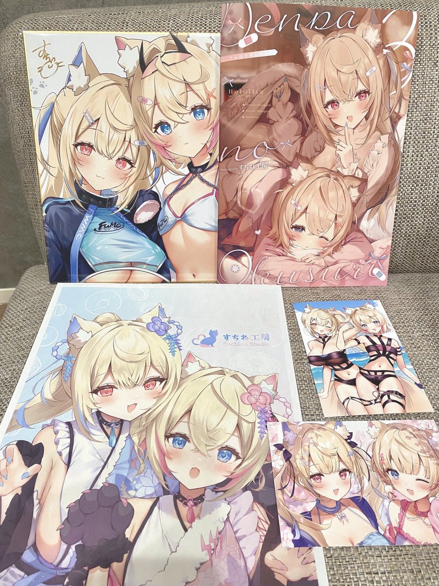 C107 こちらが新刊セットになります！ イラスト本、直筆サイン入り