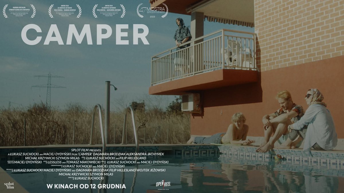krkinopl's tweet photo. 🎬 CAMPER - nagrodzony na Festiwalu Młodzi i Film debiut fabularny Łukasza Suchockiego już w https://t.co/j2jsVaDg2k 
Uniwersalna i bezpretensjonalna opowieść o poszukiwaniu siebie, życiowych wyborach i relacjach. https://t.co/cl8dcIwBcO
