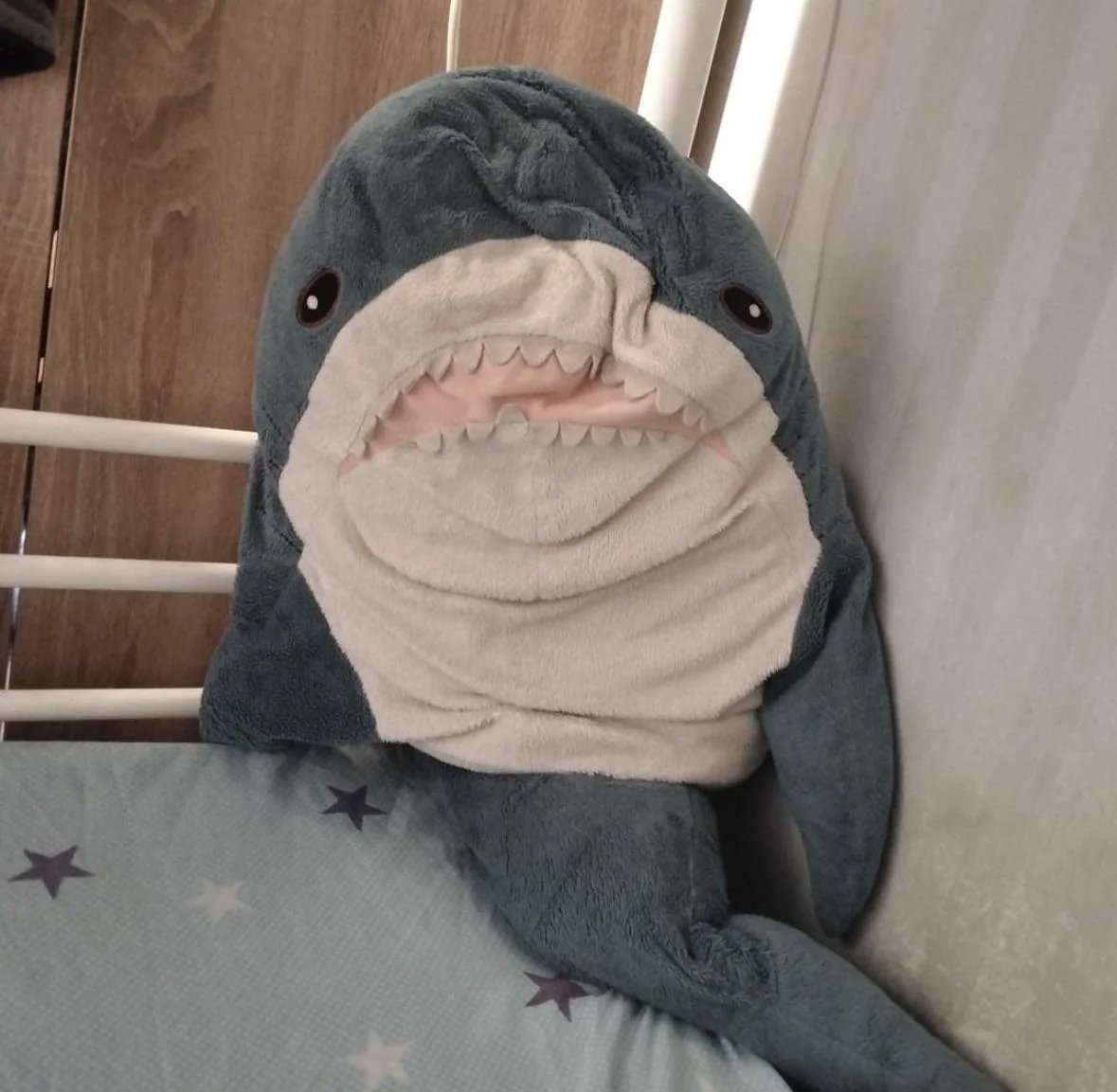 You weekend you deflated shork