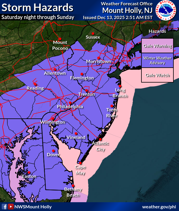 NWS Mount Holly tweet media