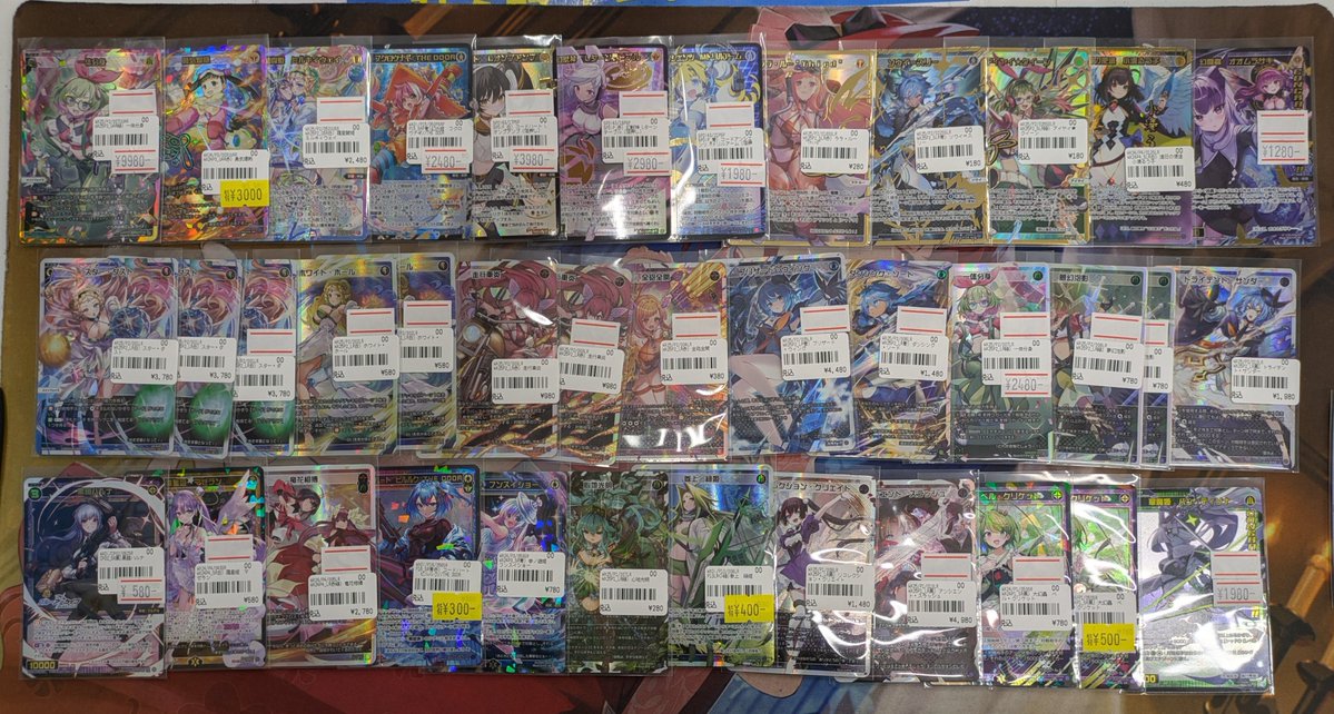 ウィクロス #WIXOSS 販売情報】 買取募集していたカードなど色々入荷