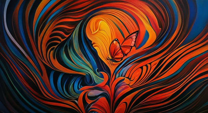 MidnightworksA's tweet photo. The Beautiful Catastrophe.
The mind is a current, and the soul has wings.
#abstractart #abstractpainting #NFTArt #digitalart #AIart #Butterflies https://t.co/bhl2JzVj8v