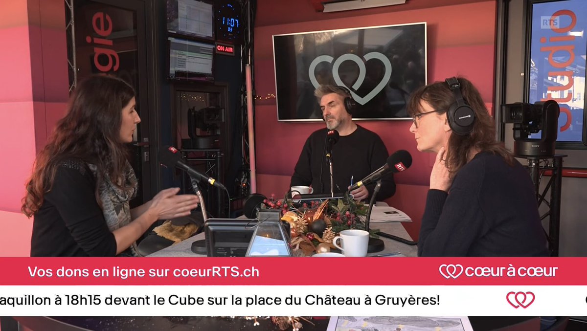 mf_ch's tweet image. "Cœur à cœur" ce samedi depuis Gruyères pour récolter des sous afin d’assister les enfants victimes de violences (30'000-50'000 par an en Suisse) 🧸

Dons: coeurRTS.ch, 0800 87 07 07

🔴 DIRECT
🔈 Radio rts.ch/play/radio/red…
▶️ Vidéo rts.ch/play/tv/redire…