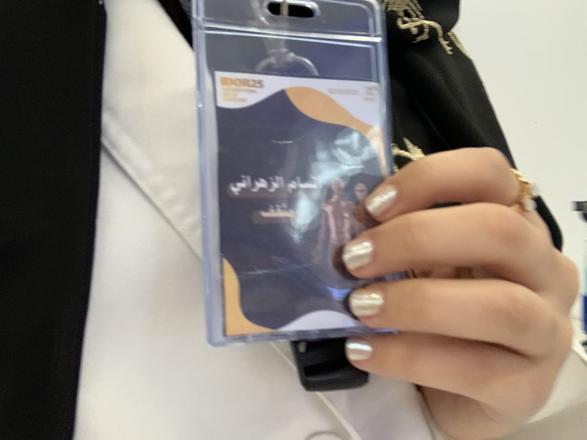 ANSAMalzhrani_'s tweet photo. 12-12-2025 
سُررت وكان لي الشرف بنشر التوعية في يوم #IDOR25 مع المتحدثين الرائعين🙌🏼 ، كان بريّق عطاءهم اليوم بلا شك يلمع كالذهب !
 I am truly excited to continue my
journey of contribution in the field of Radiology 🖤🖤🖤 https://t.co/TxJnpKldH0