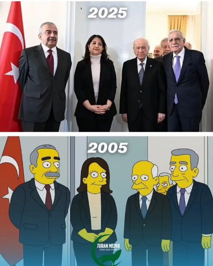 totemcihaluk's tweet photo. 20 yıl önce Simpson dizisinden bir kare.
Simpson'lar gene şaşırtmadı.
Gerçek, foto shop falan değil. https://t.co/gAgMQ1RzNc