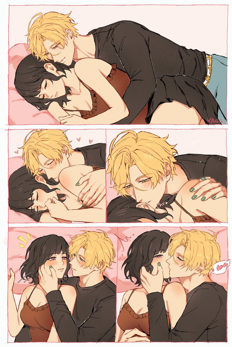 Deareststn's tweet image. morning kiss ❤️