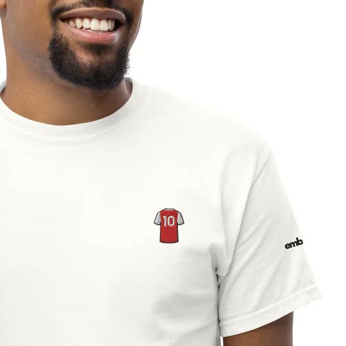 ApparelEmblem's tweet photo. @Arsenalnewschan If you've been loving Eze's contributions this season, show it. Available at https://t.co/xbb59eh1Wj https://t.co/94ZcupFuJa